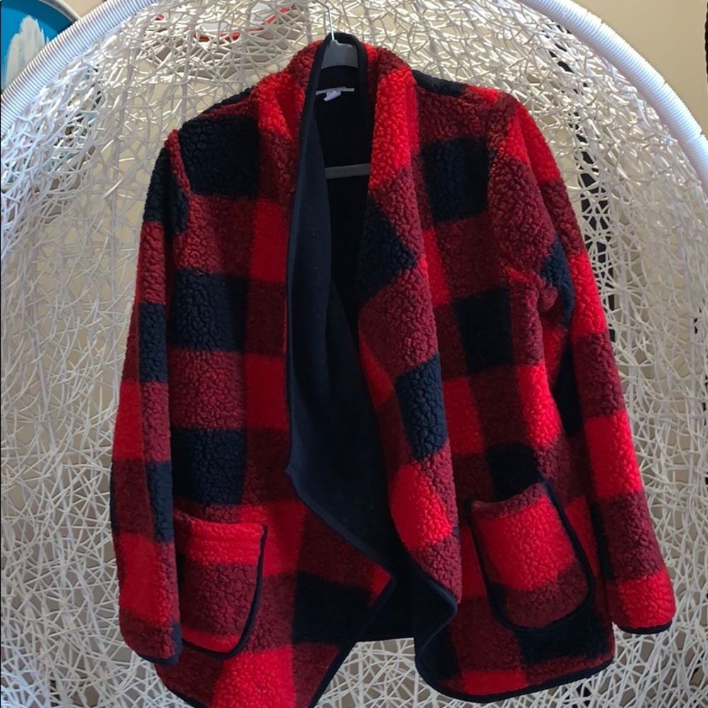 Fleece lined Buffalo Checkered Jacket